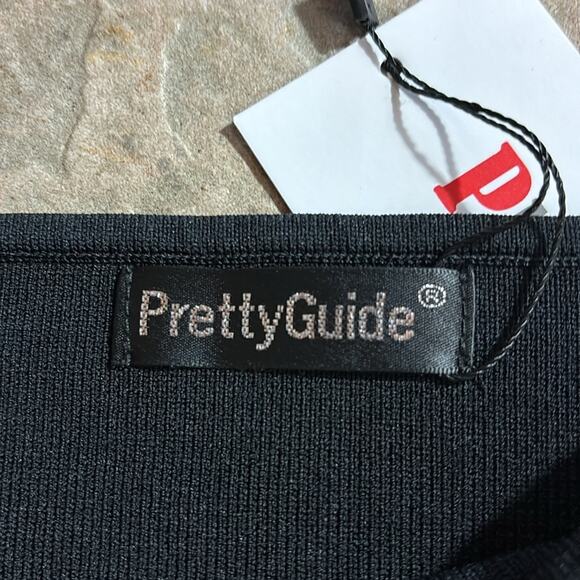 Pretty Guide Rib Knit Tank Dress in Black - Picture 7 of 7